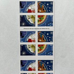 2017 Forever Stamps Christmas Carols  15 Sheets/300 Pcs First Class New& Sealed